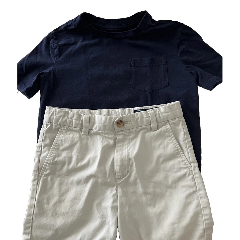 Vineyard Vines Boys Shorts And Tommy Bahama Shirt Size 7